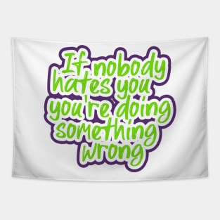 Funny quotes hater Tapestry