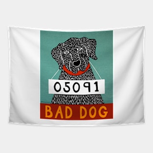 Bad Dog - Stephen Huneck Funny Tapestry