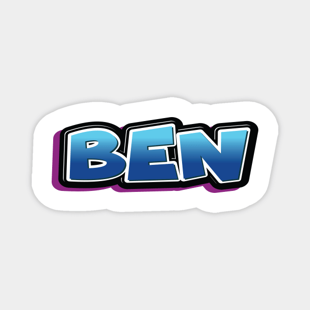 Ben Magnet by ProjectX23Red