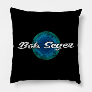 Vintage Bob Seger Pillow