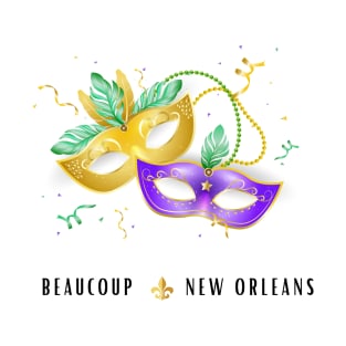 Beaucoup New Orleans Double Mask T-Shirt