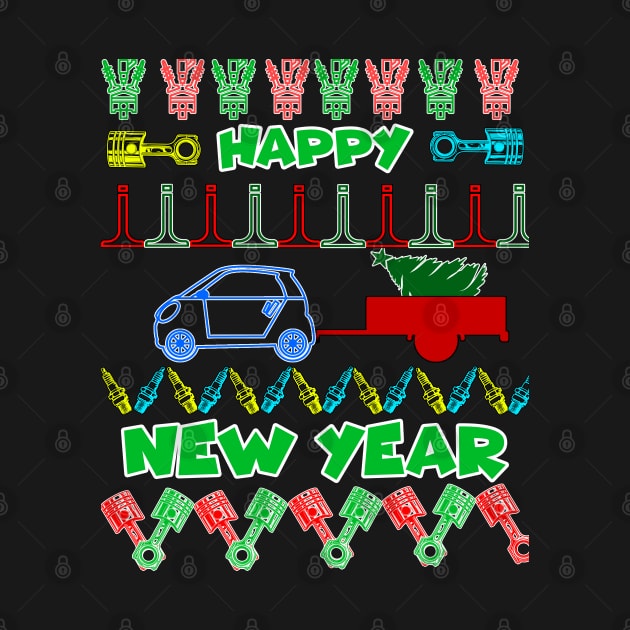 Merry chrismas, car guy, car enthusiast merry chrismas (smart4two) by CarEnthusast