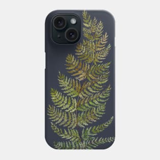 Watercolor fern Phone Case