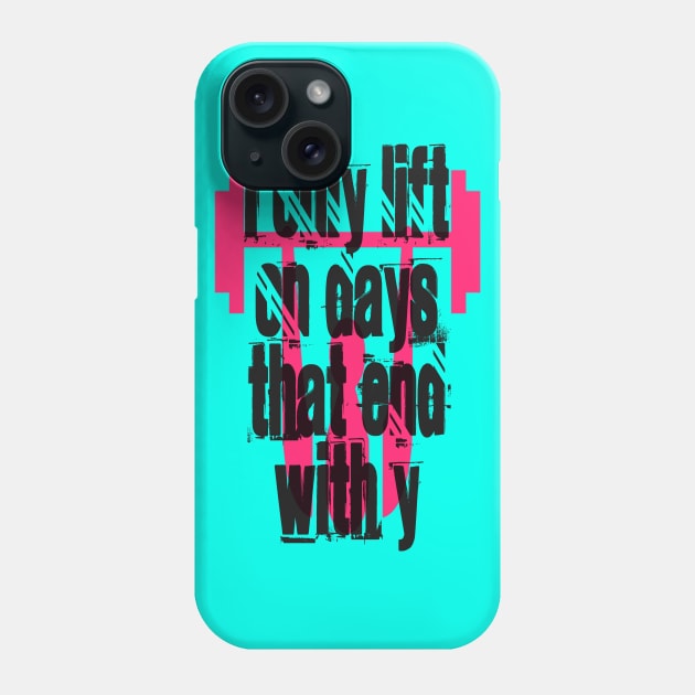 Lifting Schedule Phone Case by TheDaintyTaurus