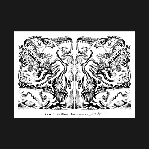 Mitochondria Mirror Phase by Lines