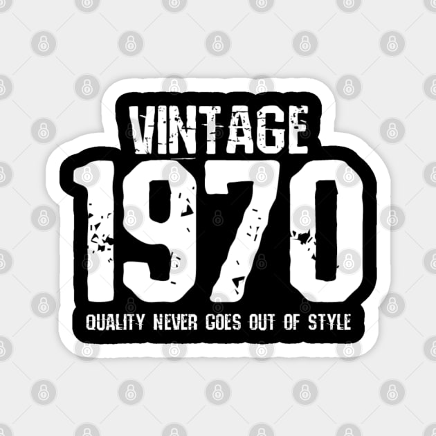 Vintage 1970 Magnet by Bernesemountaindogstuff