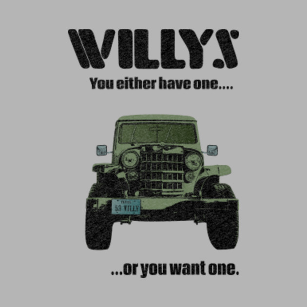 53 Willys Distressed - Jeep Willys - Phone Case