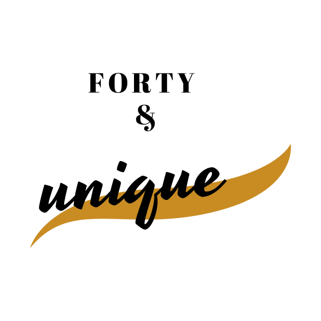 forty and unique by mezrab