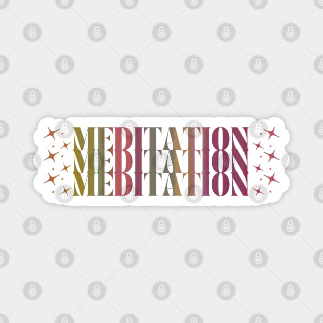 Triple Meditation magic Magnet by Bailamor