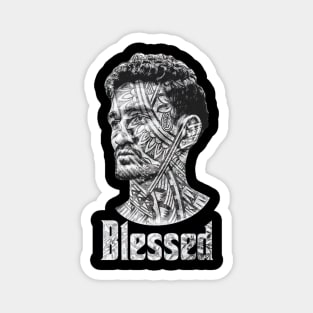 Blessed Max Holloway Magnet