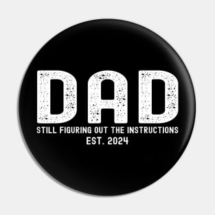 Dad Est 2024 Soon To Be Dad Pregnancy Announcement 1St Tim Pin