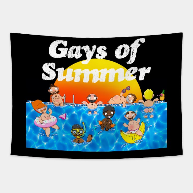 Gays of Summer Tapestry by LoveBurty