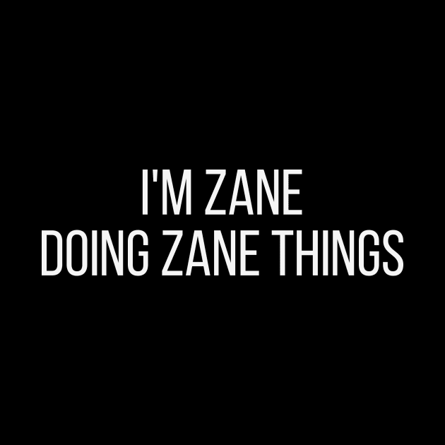 I'm Zane doing Zane things by omnomcious