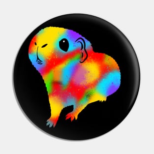 Spray Paint Graffiti Guinea Pig II Pin