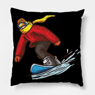 Snowboard Winter sports Snowboarder Apparel Pillow