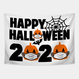 Happy Masked Halloween 2020 Coronaween Tapestry