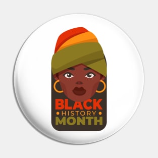 Black history month Africa /BLACK PRIDE Pin