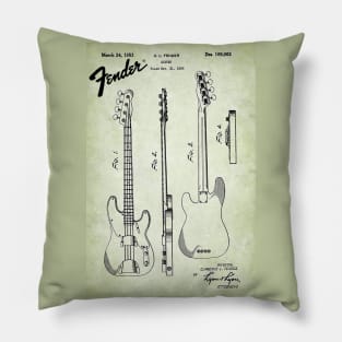 US Patent - Fender Bass Guitar Pillow