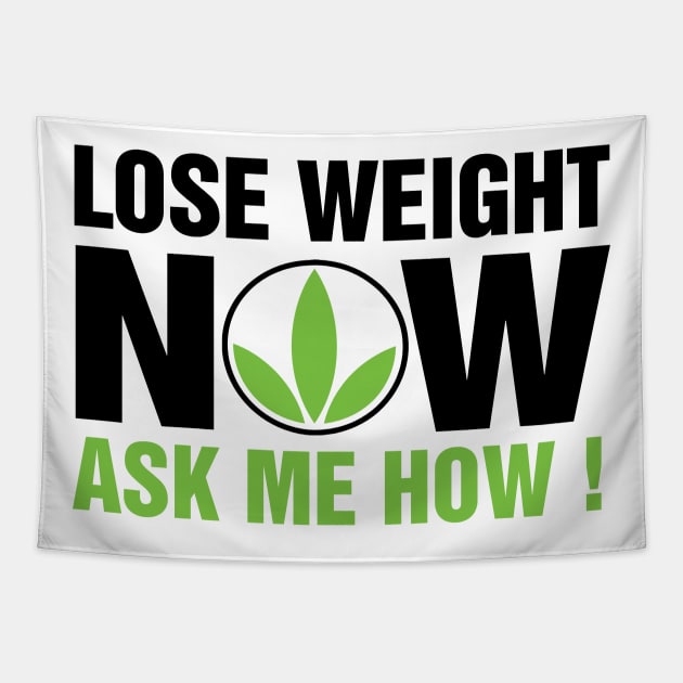 lose weight now ask me how herbalife Tapestry by ArescoArt