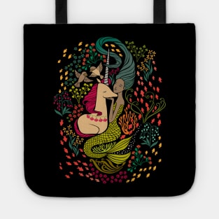 The Mermaid and the Unicorn Tote