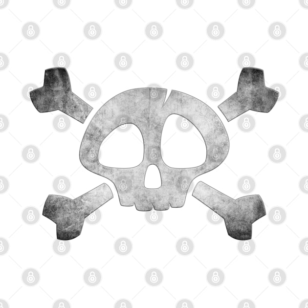 Skull and Bones - Grunge by BoneheadGraphix