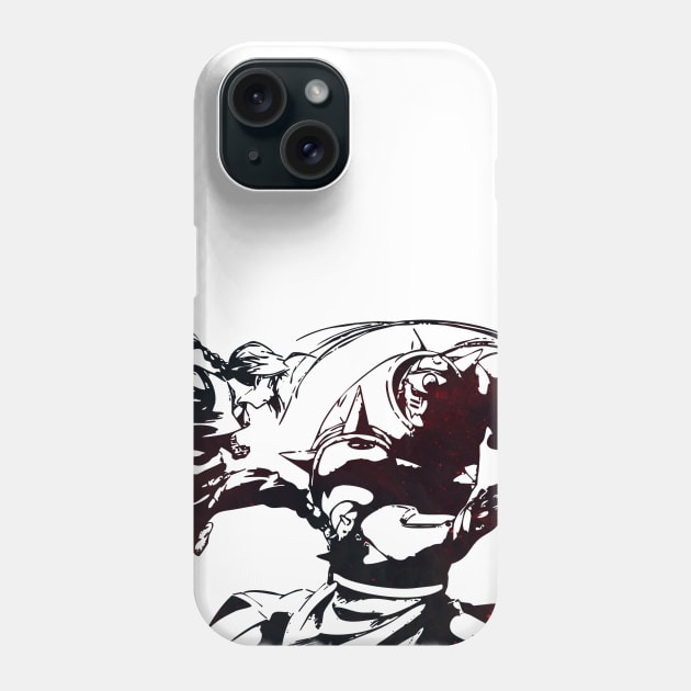 Edward and Aplhonse Elric FullMetal Alchemist Phone Case by SirTeealot