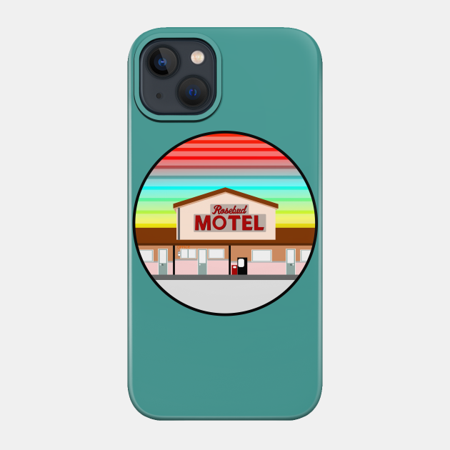 SCHITT'S CREEK ROSEBUD MOTEL - Schitts Creek - Phone Case