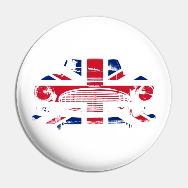 Austin Healey 3000 1960s British classic car monoblock union jack Pin by soitwouldseem