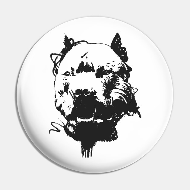 Pitbull Pin by RadRetro