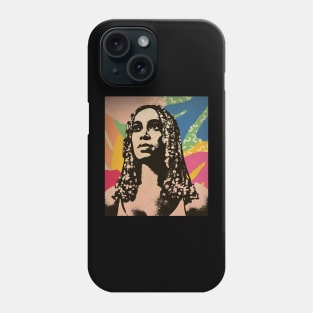 Vintage Poster - Solange Knowles Style Phone Case