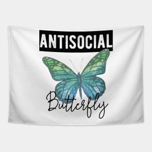 Antisocial butterfly Tapestry