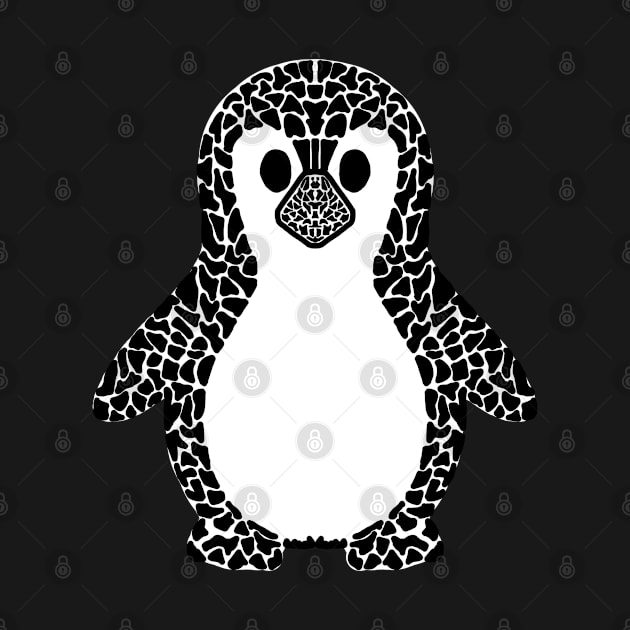 tribal pinguin by Eikia