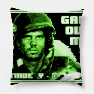 Game Over Pillow