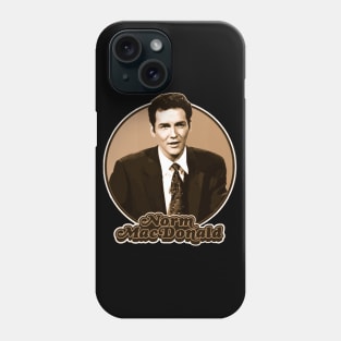 norm macdonald black white Phone Case