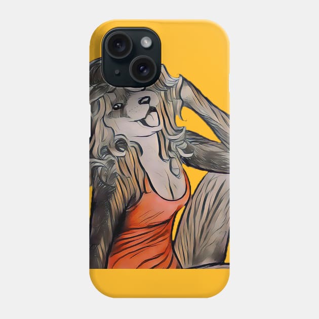 Ferret Fawcett Phone Case by liquidruby