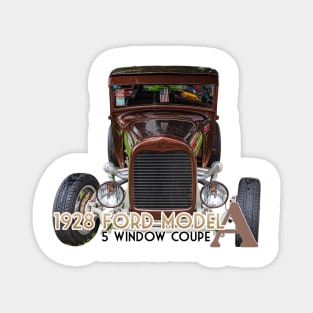 1928 Ford Model A  5 Window Coupe Magnet