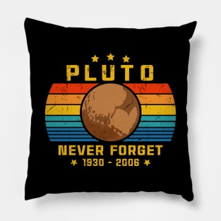 Pluto Never Forget Pillow