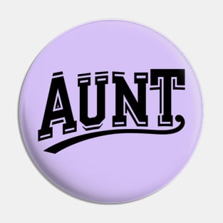 Aunt Athletic Wavy Pin