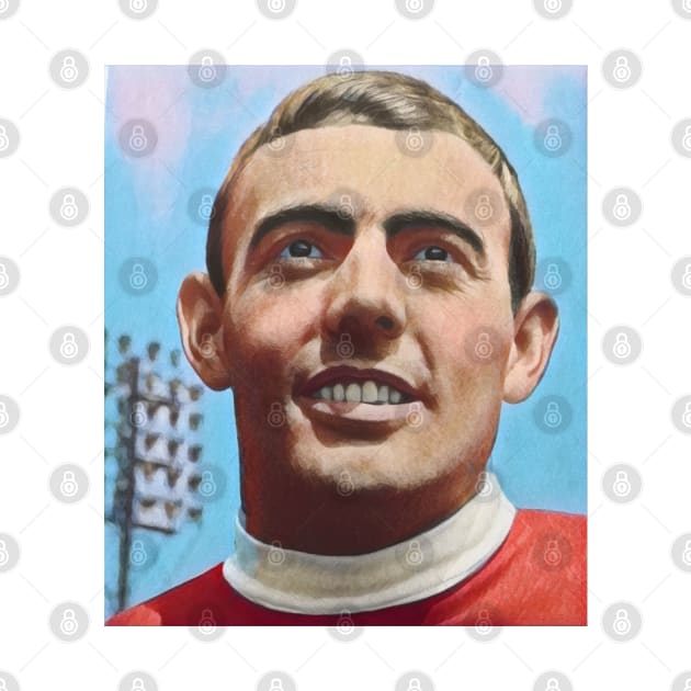 Ian St John digital painting by AndythephotoDr