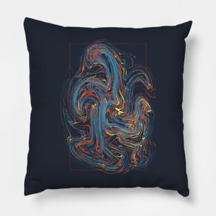 Abstract swirls Pillow