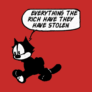 Felix the socialist cat T-Shirt