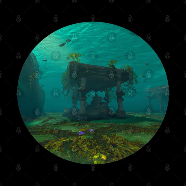 Underwater Mysteries of The Missing Temple by Cakeboard Designs