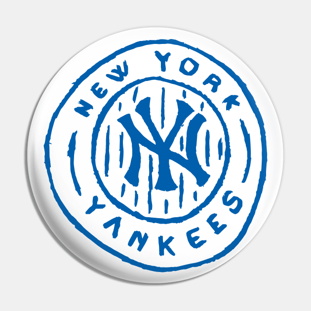 New York Yankeeeees Pin by Very Simple Graph