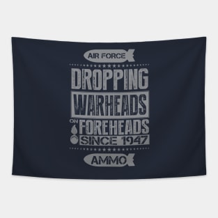 Air Force Ammo Warheads Tapestry