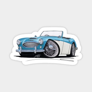 Austin-Healey 3000 Blue Magnet