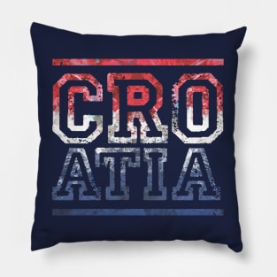 Croatia World Cup Soccer Pillow