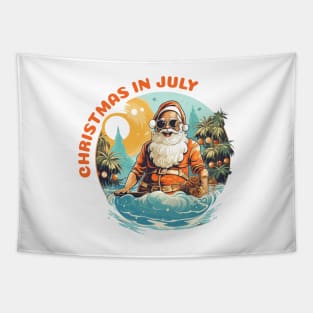 Christmas in july Tapestry