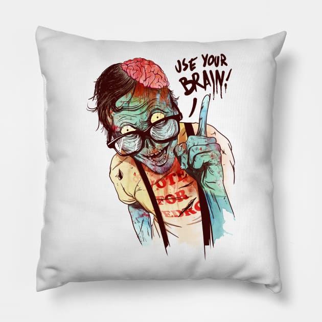 Zombie Pillow by mathiole
