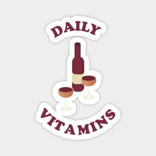 Daily vitamins Magnet