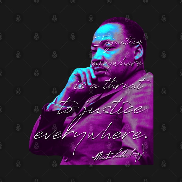 MLK Portrait Quote by Tatted_and_Tired